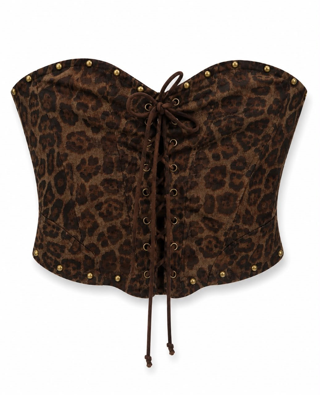 CORSET DAMA MANCHAS CAFE L