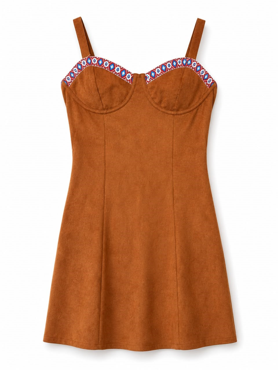 VESTIDO DAMA TERCIO PEO LADRILLO S