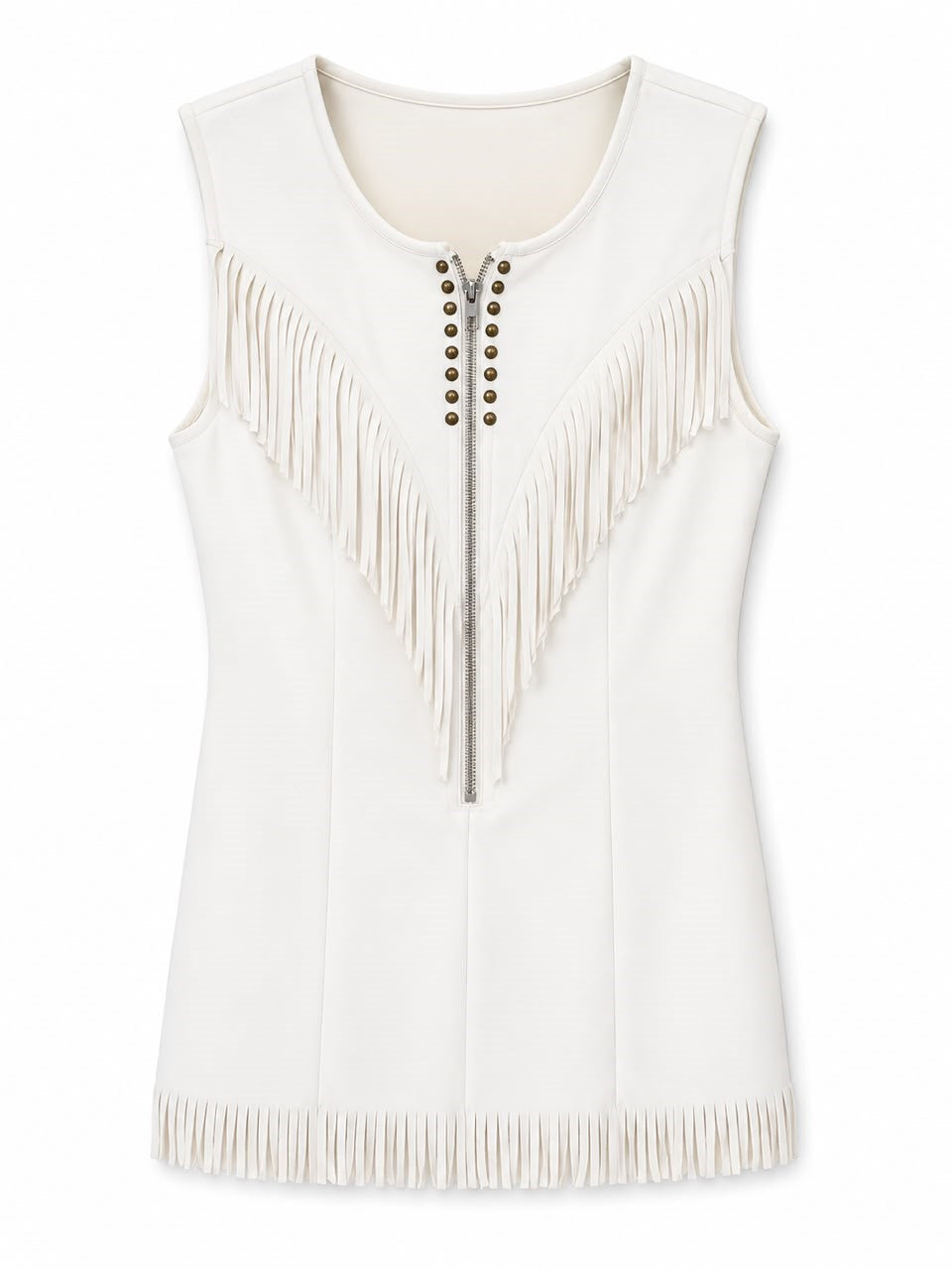 VESTIDO DAMA POCAHONTAS BLANCO M