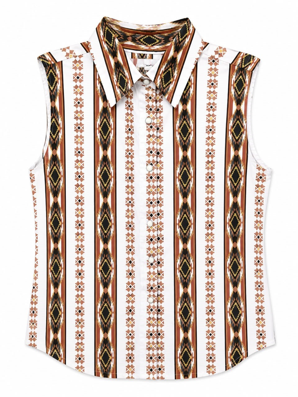 CAMISA DAMA S/MANGAS WRANGLER BLANC M