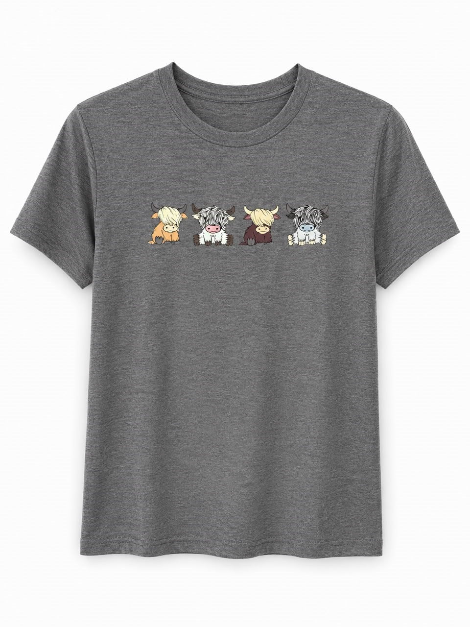 BLUSA DAMA ESTAMPADA GRIS S