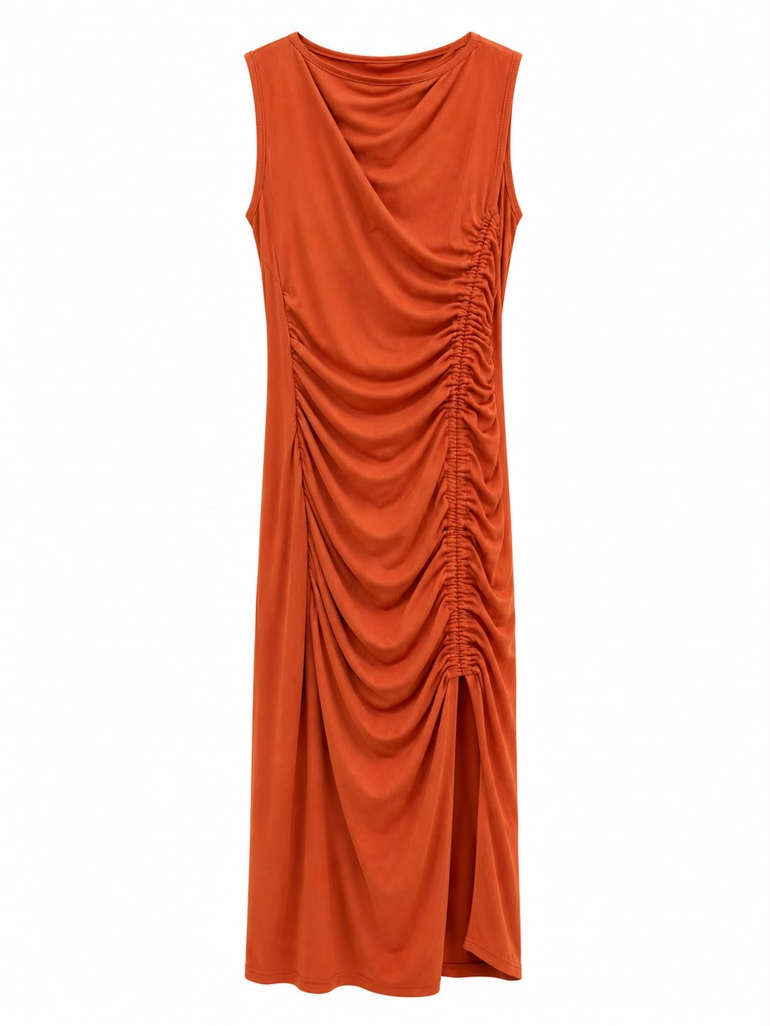 VESTIDO DAMA COCTEL MARRON XS