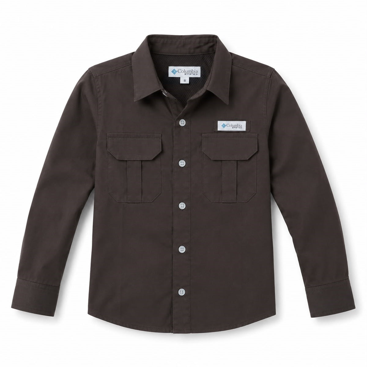 CAMISA NIÑO COLUMBIA NEGRA 10