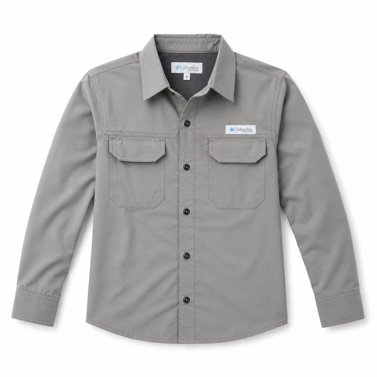 CAMISA NIÑO COLUMBIA GRIS 14