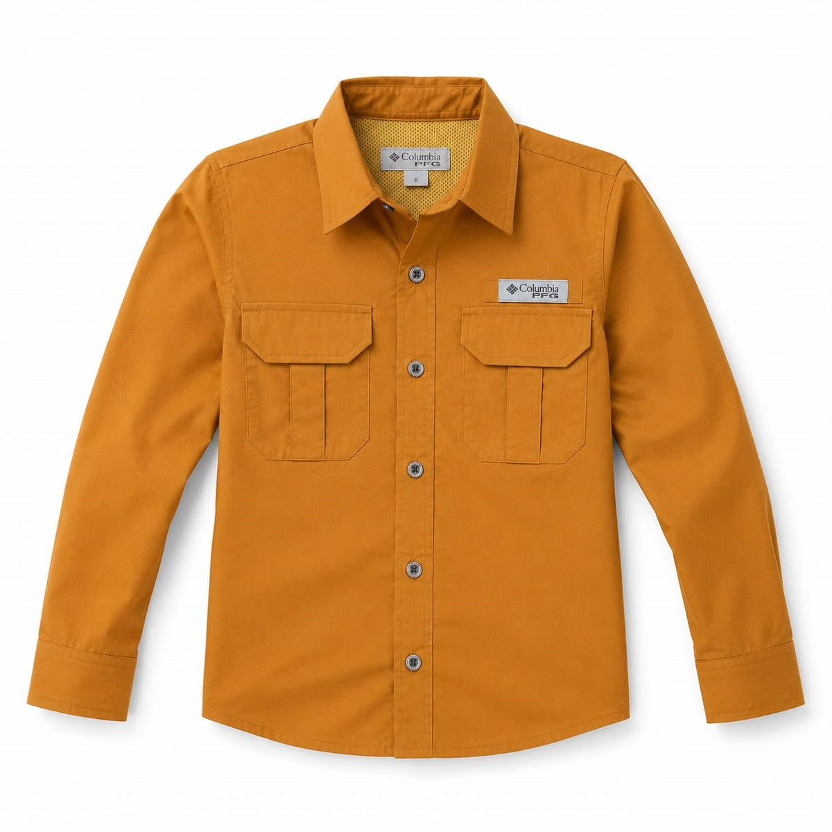 CAMISA NIÑO COLUMBIA AMARILLO 12
