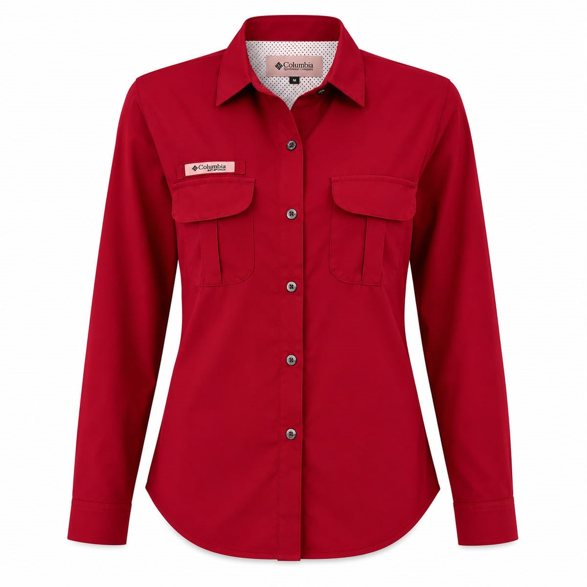 CAMISA DAMA COLUMBIA ROJA G
