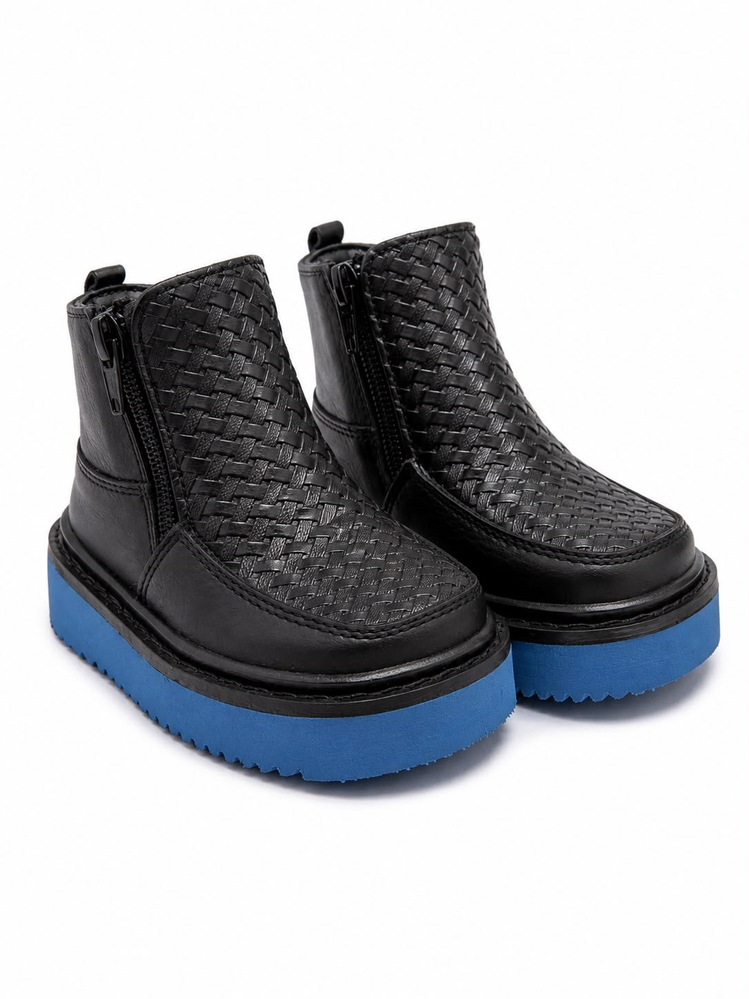 BOTIN NIÑO SUELA AZUL