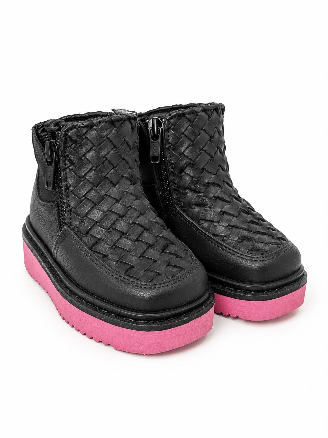 BOTIN NIÑO SUELA ROSA