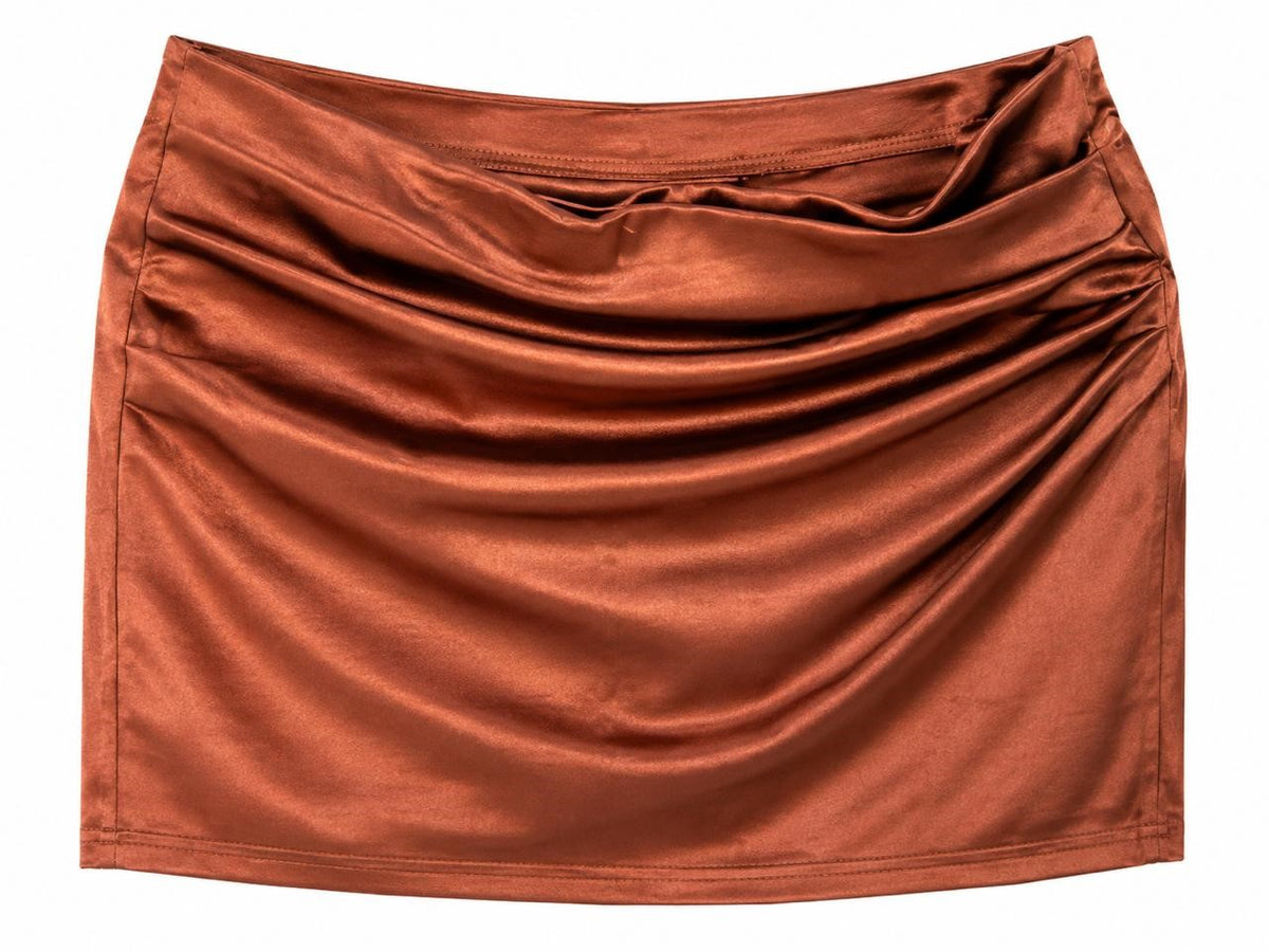 FALDA DAMA FIESTA COGNAC M