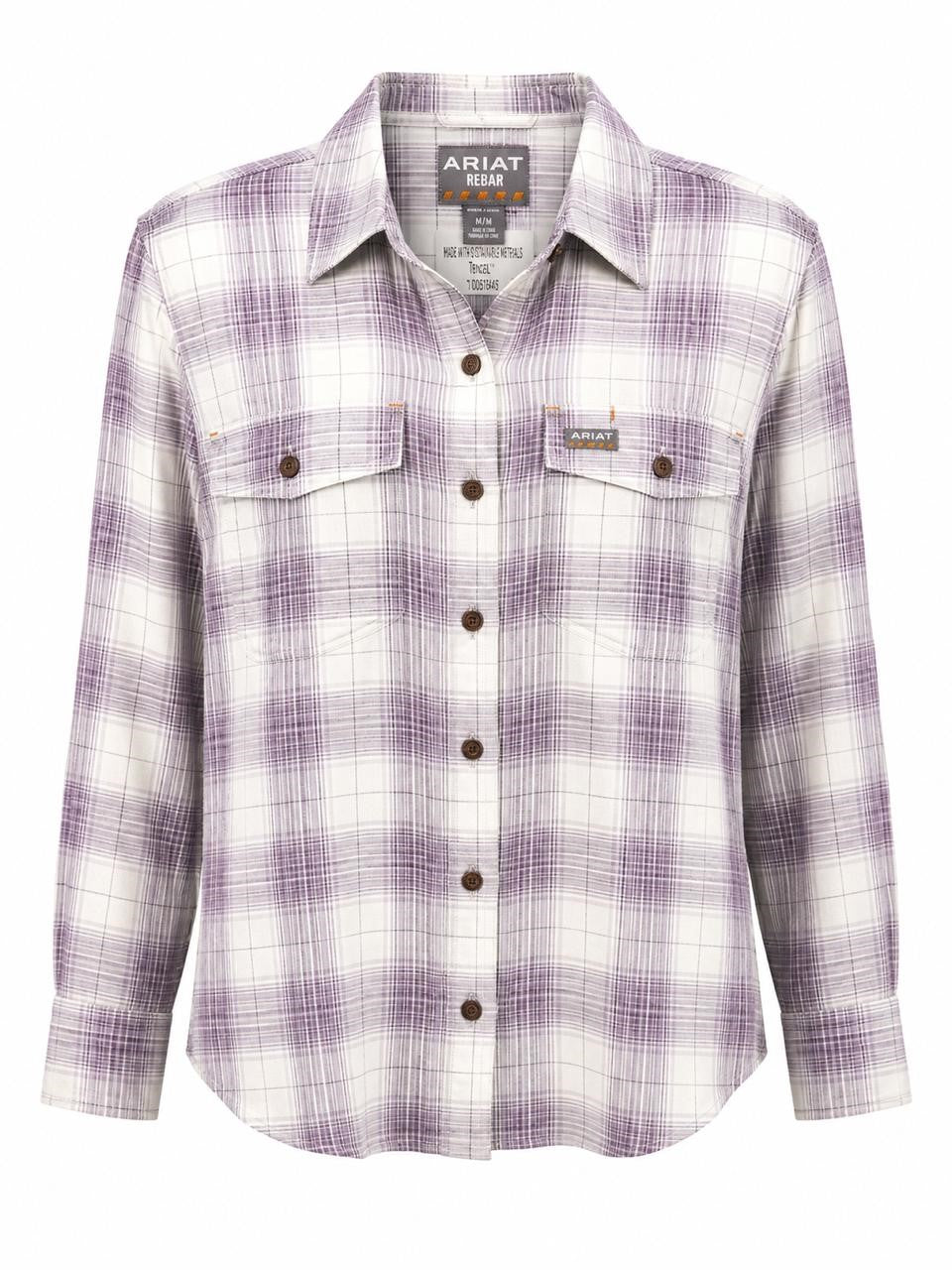 CAMISA DAMA ARIAT ORIG LILA M
