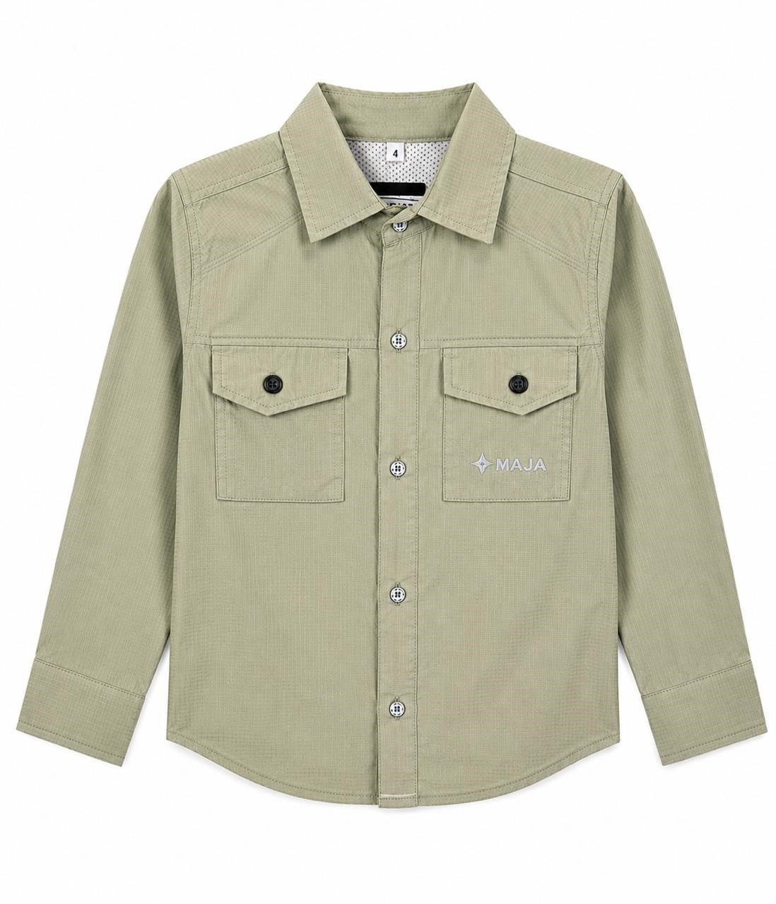CAMISA NIÑO MAJA VERDE 8