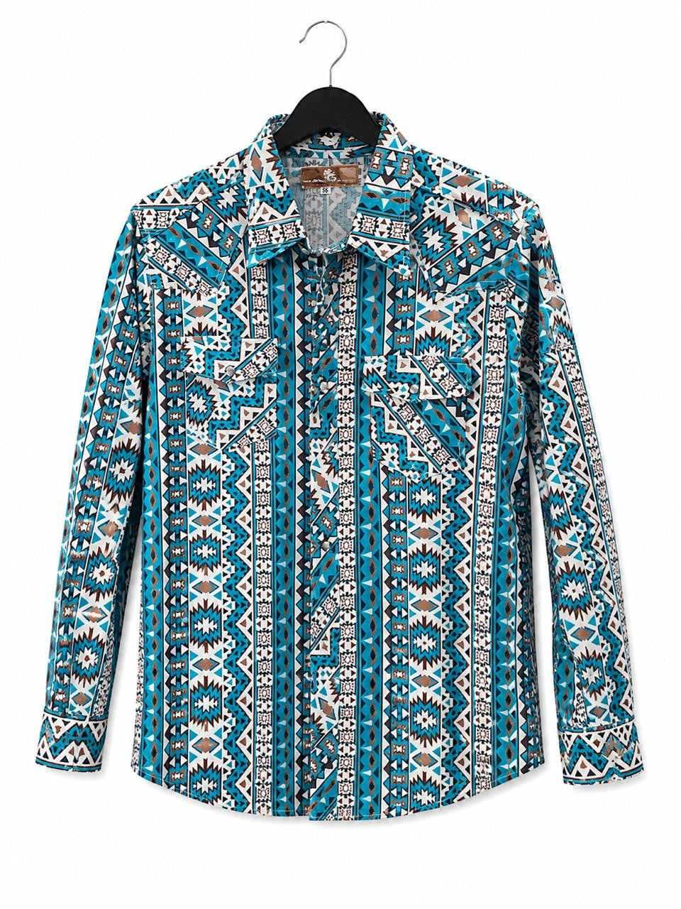 CAMISA ARIAT CAB AZUL 36