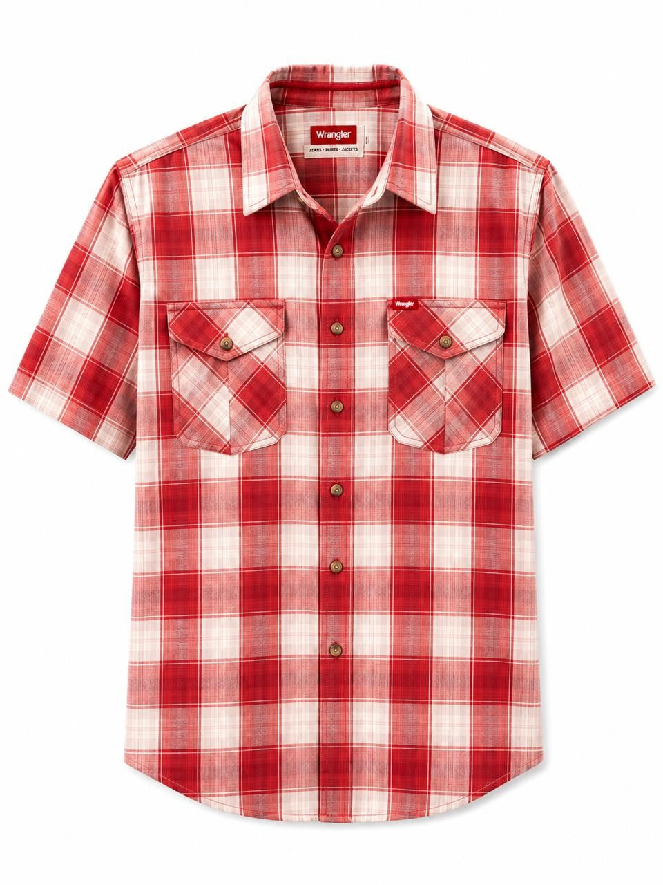 CAMISA WRANGLER ORIG ECO CAB NARANJA M