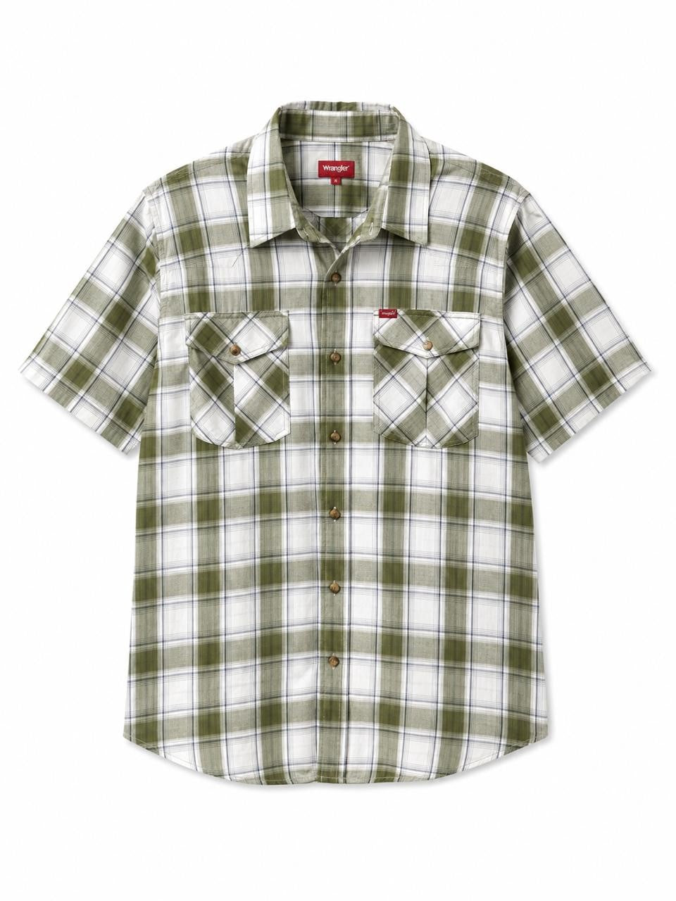 CAMISA WRANGLER ORIG ECO CAB VERDE 2XL
