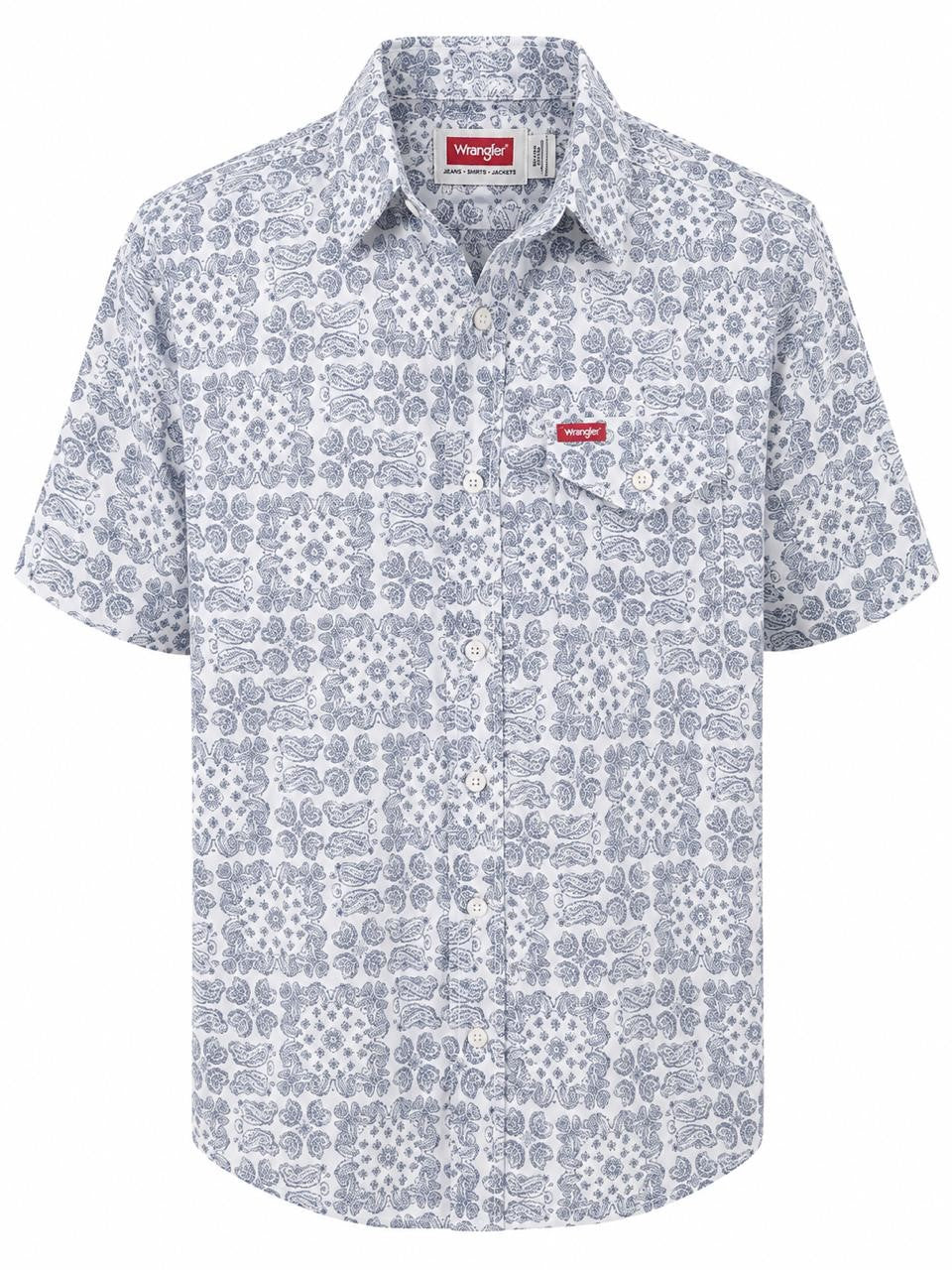 CAMISA WRANGLER ORIG ECO BLANCA 2XL