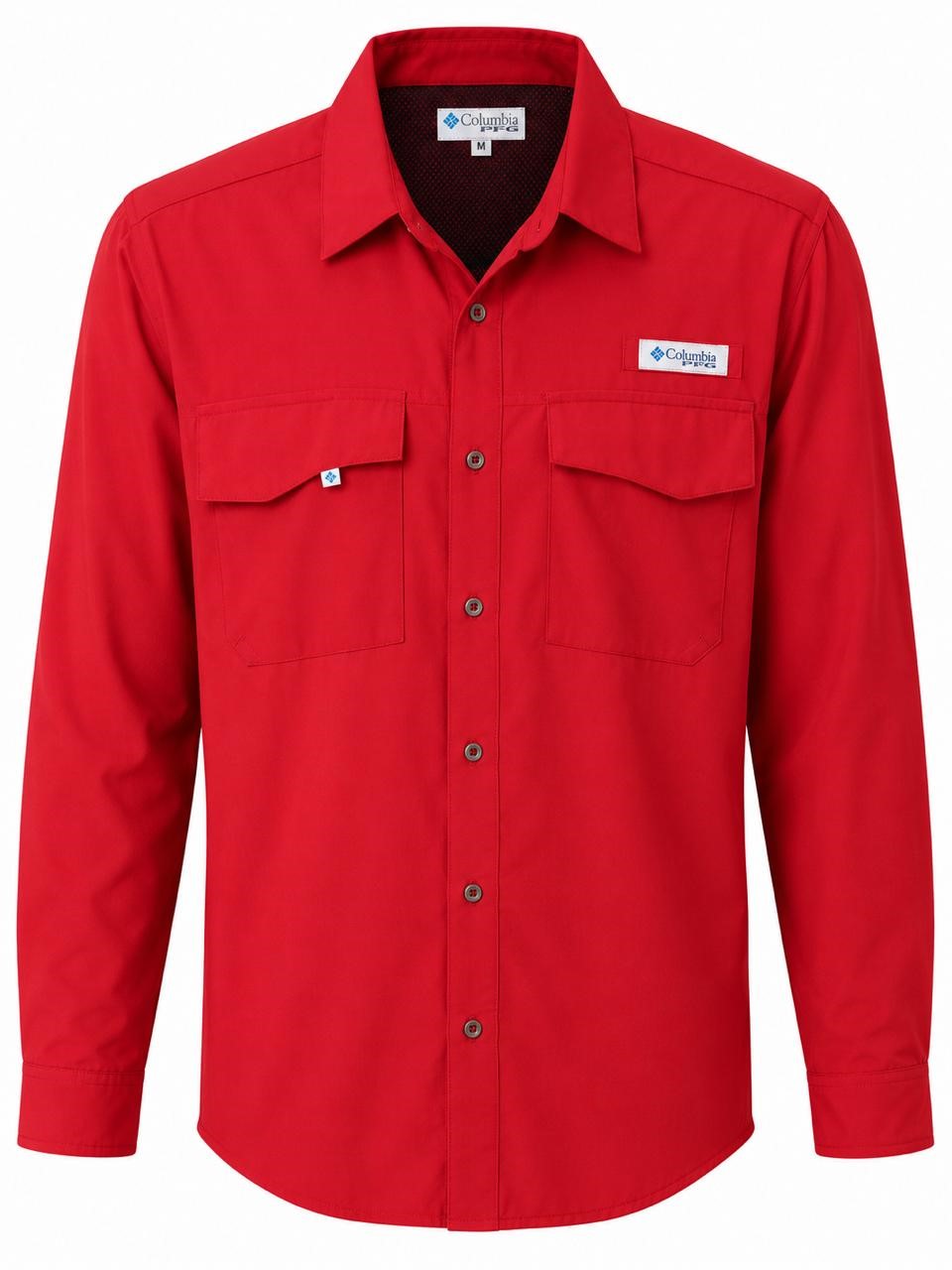 CAMISA COLUMBIA CAB ROJA M