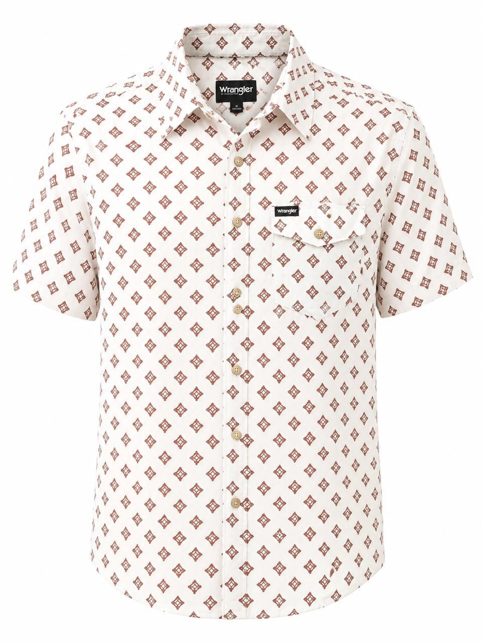CAMISA WRNAGLER ORIG ECO BLANCA L
