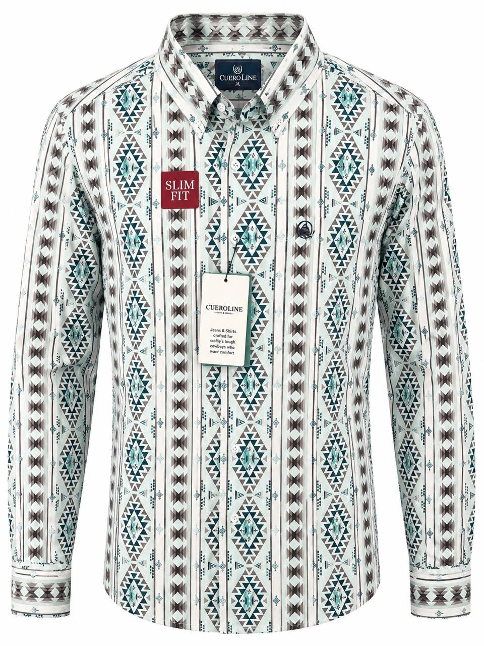 CAMISA CABALLERO NATIVO AZUL L