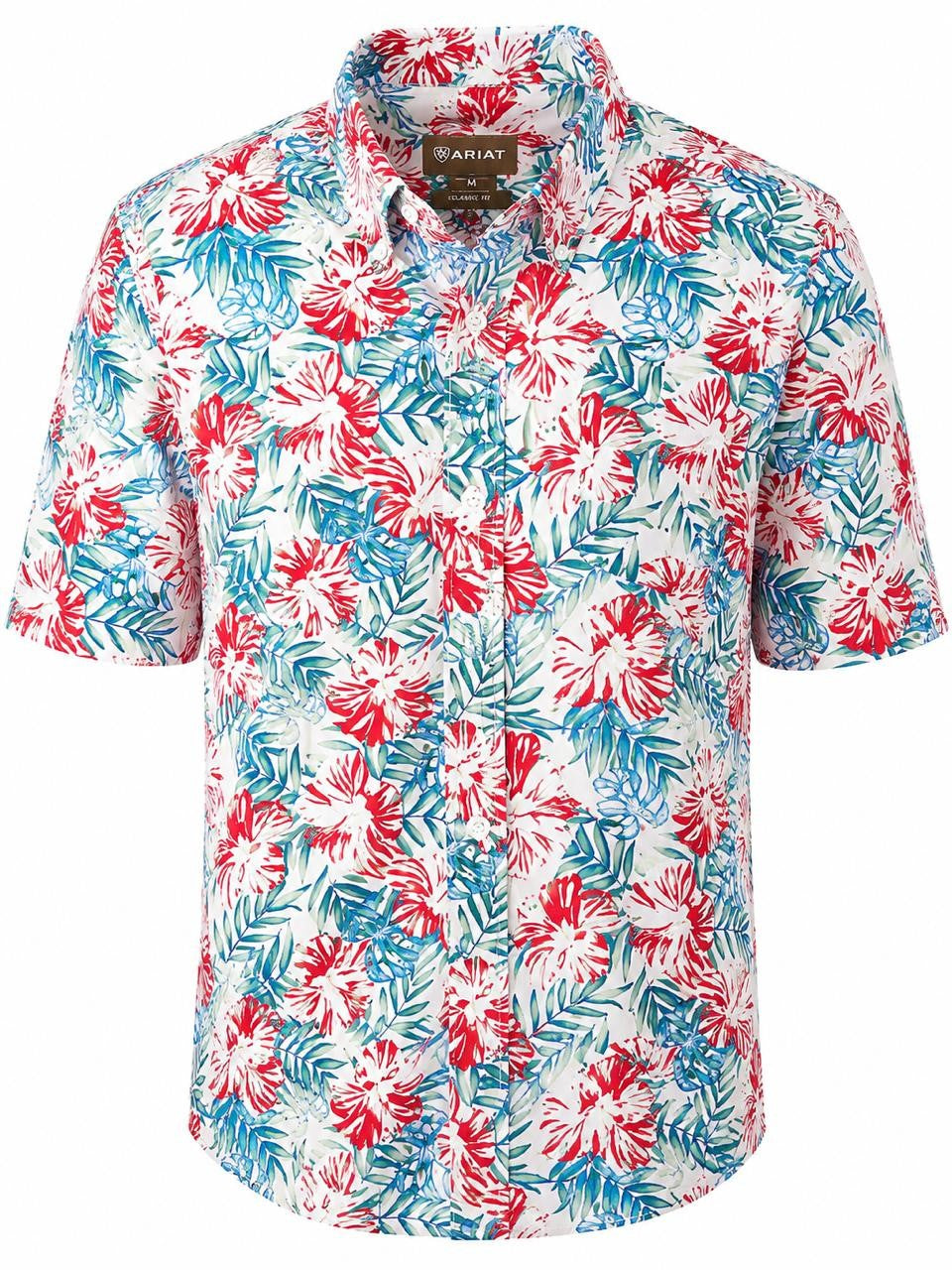 CAMISA ARIAT ORIG CAB BLANCA L