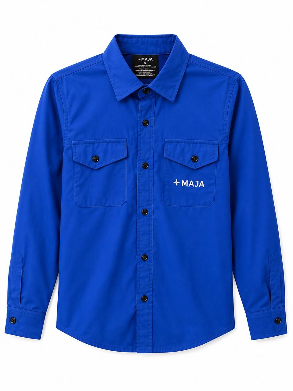 CAMISA NIÑO MAJA AZUL 4
