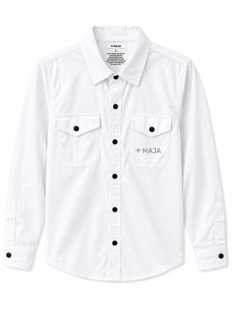 CAMISA NIÑO MAJA BLANCO 10