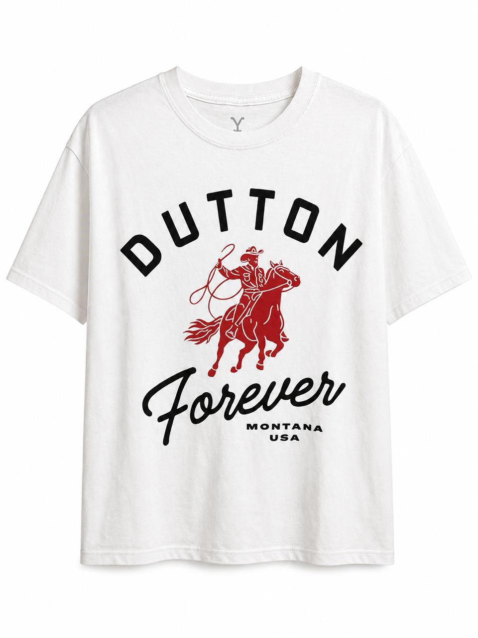 PLAYERA YELLOWSTONE CAB BLANCA XL