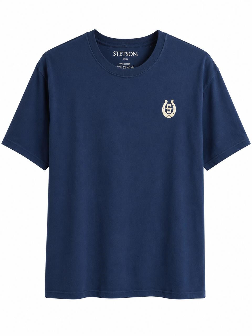 PLAYERA STETSON CAB AZUL CH