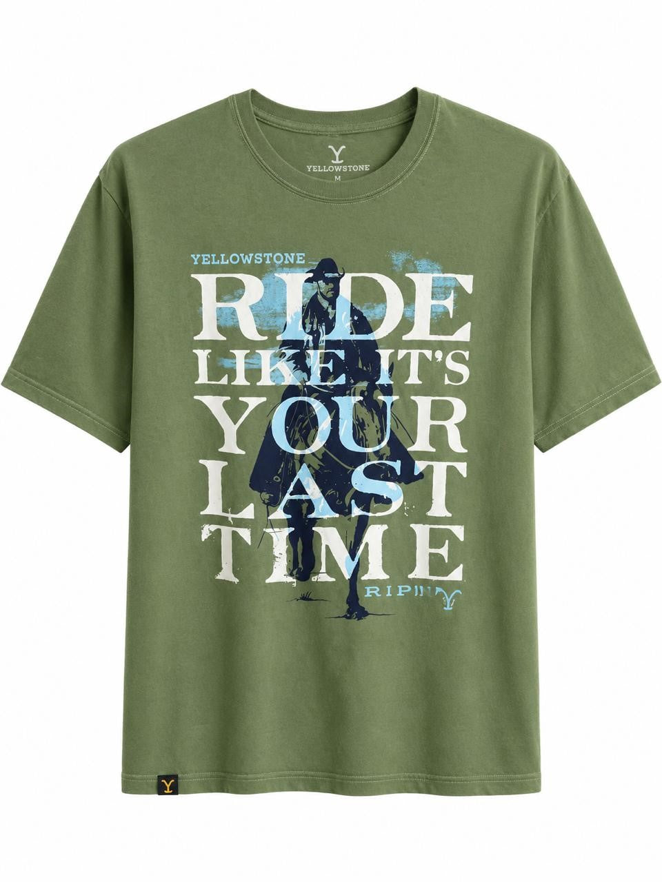 PLAYERA YELLOWSTONE VERDE L