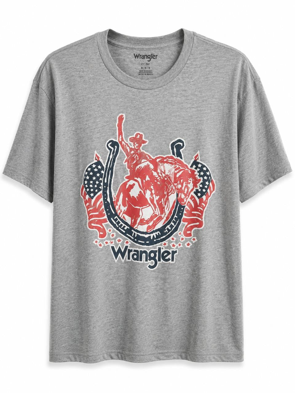 PLAYERA WRANGLER CAB GRIS M