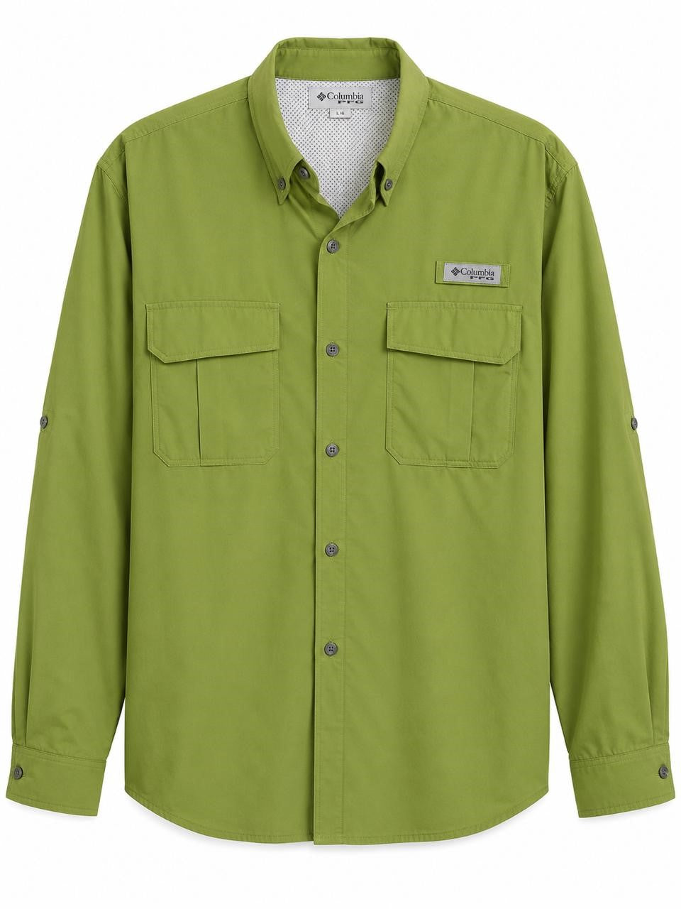 CAMISA CABALLERO COLUMBIA VERDE 3XL