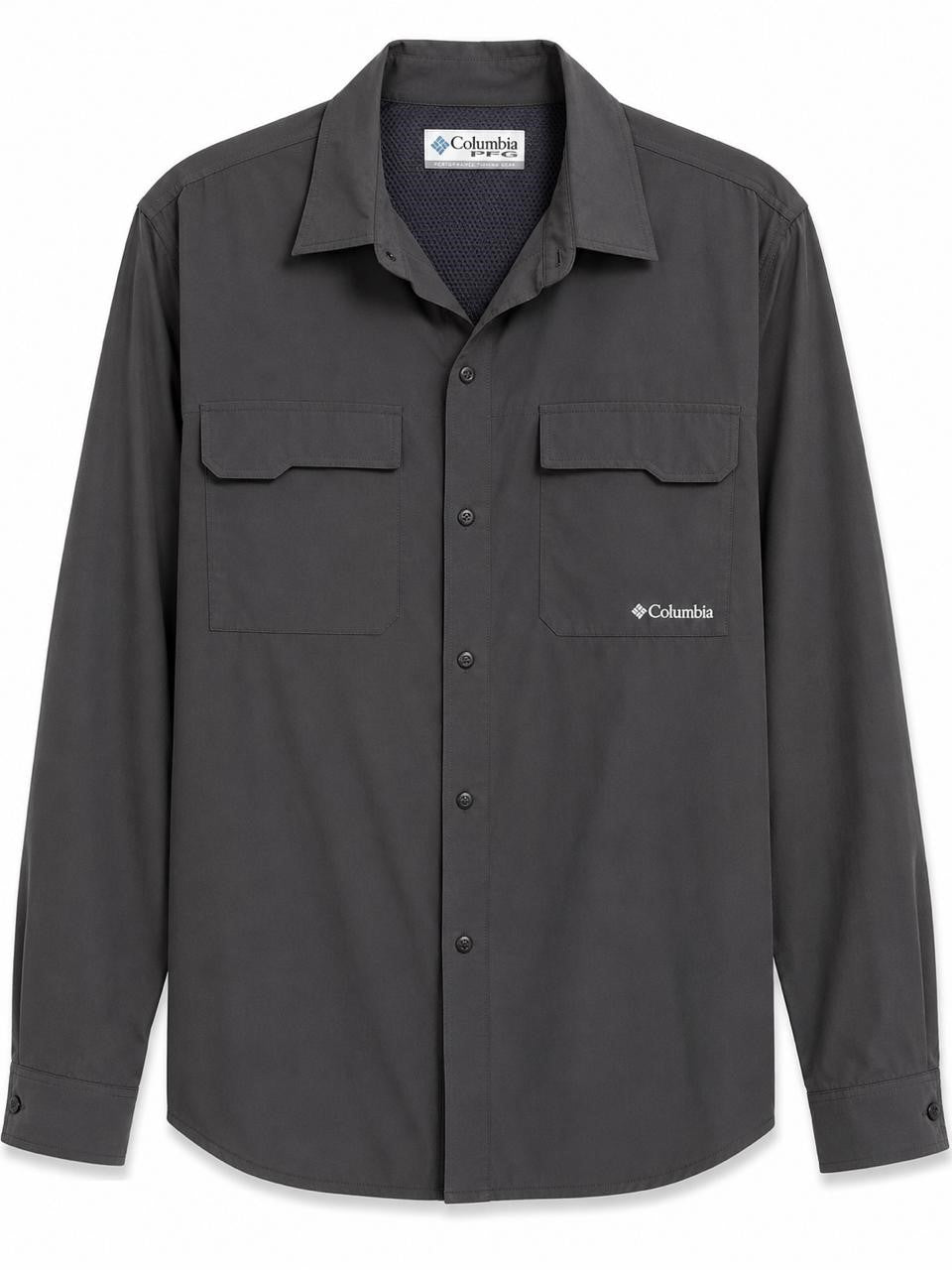 CAMISA CABALLERO COLUMBIA NEGRO XL