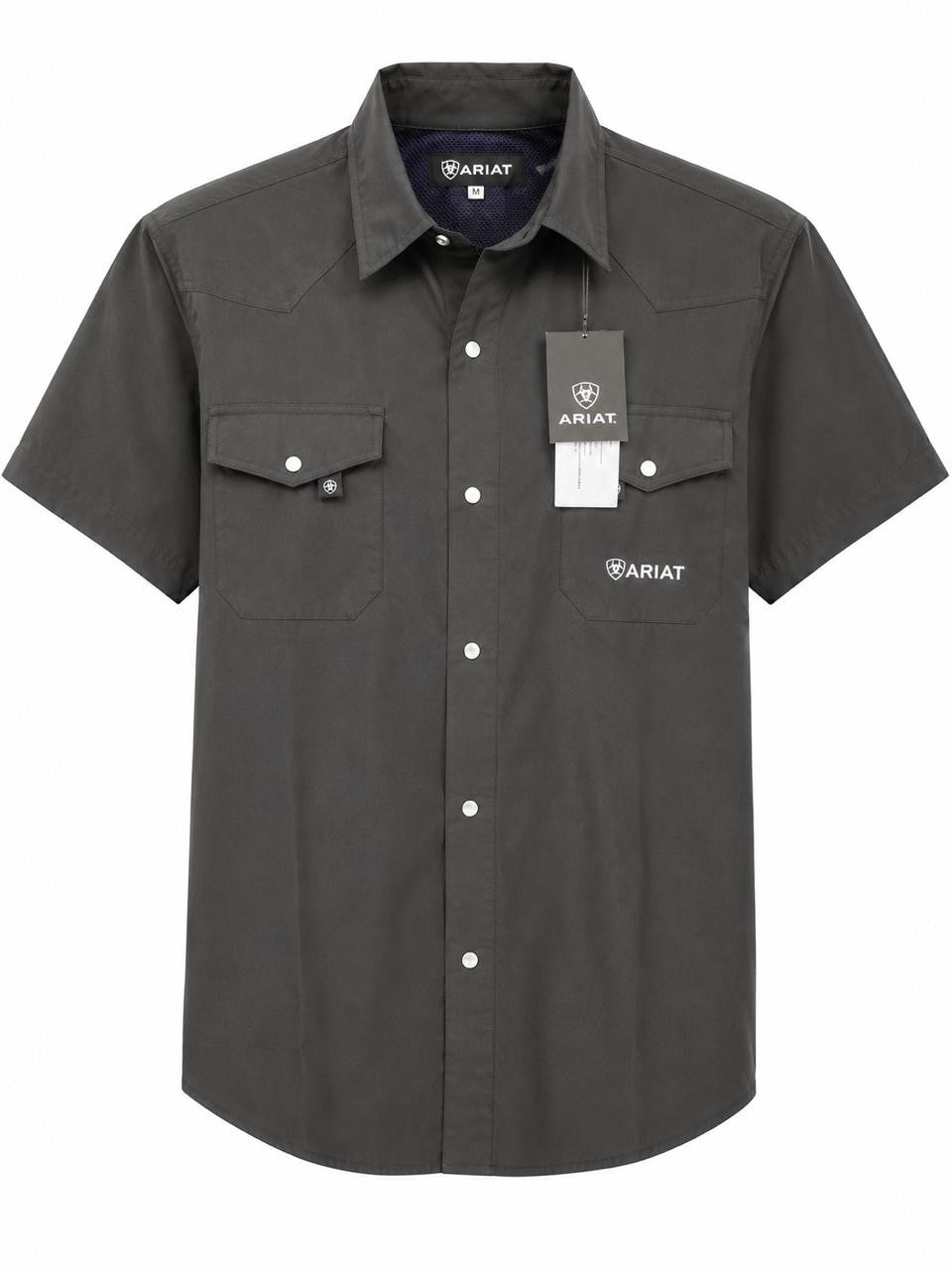 CAMISA CABALLERO ARIAT NEGRO G