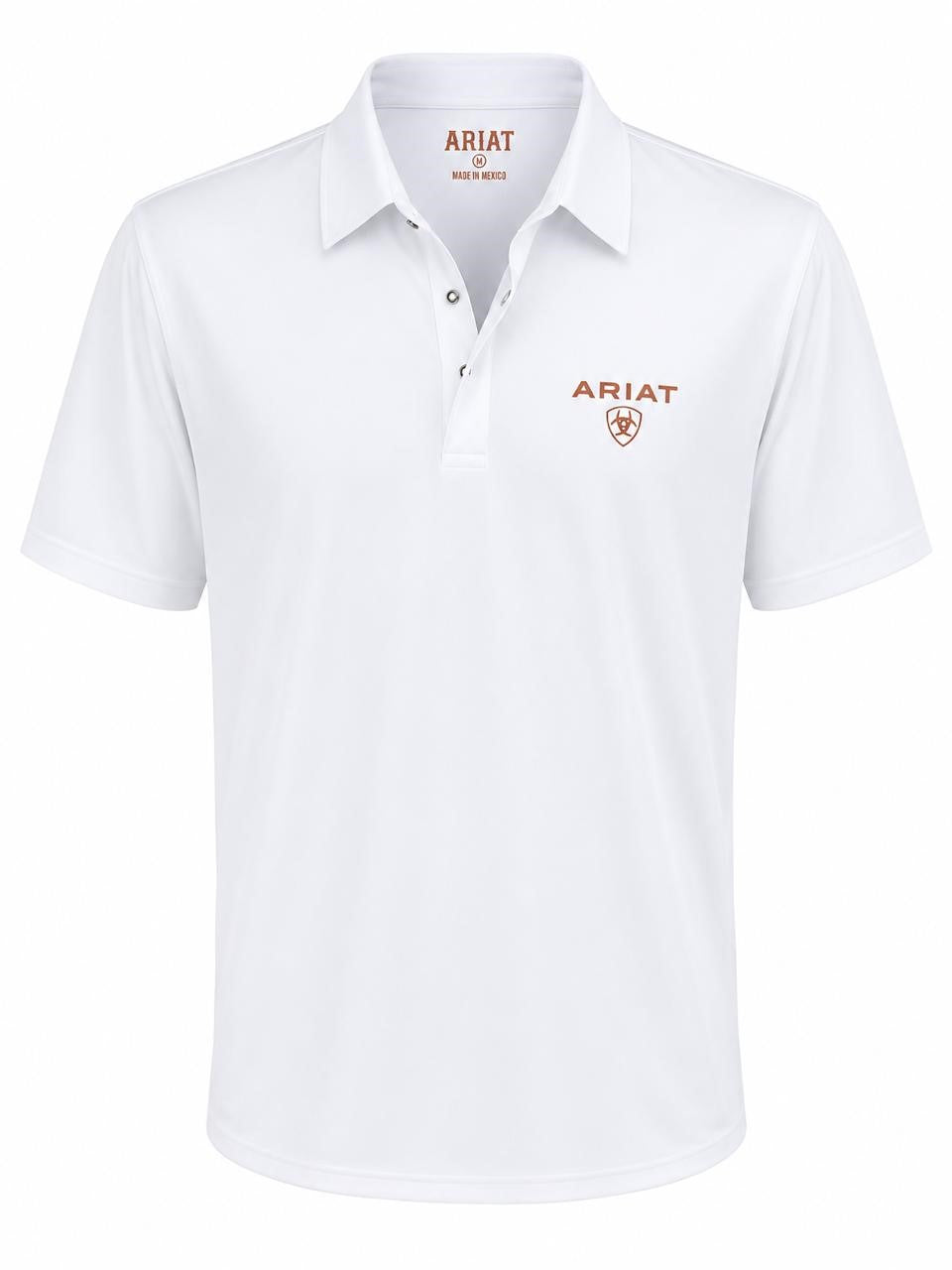 PLAYERA ARIAT CAB BLANCA L